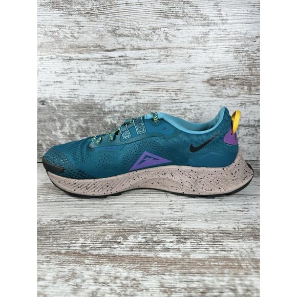 Men\'s Nike Pegasus Trail 3 Mystic Teal/Gray Running/Hiking Shoes Sz 9.5 Athletic main image 7